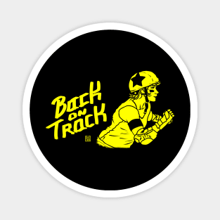 Back on Track - Roller Derby Shirt II Magnet